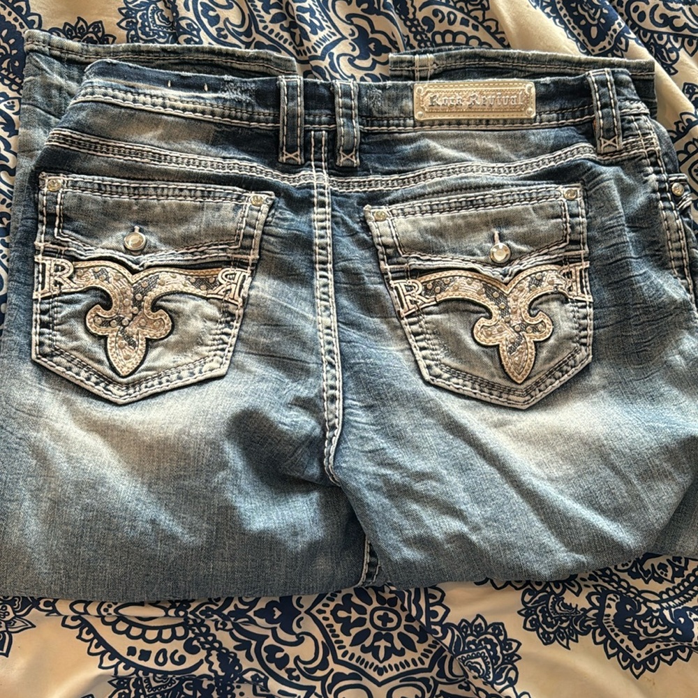 Rock Revival Katydid Easy Crop Jeans